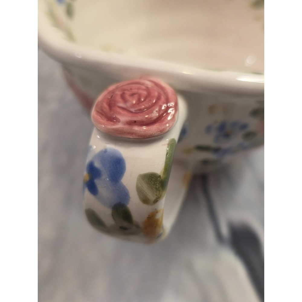 Tabletops Unlimited English Garden Jumbo Mug Cup & Saucer - Picture 8 of 8